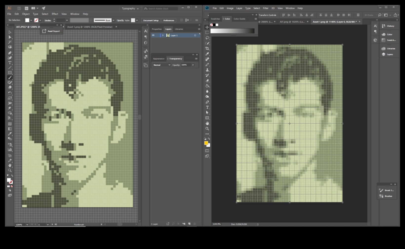 Pixel Powerhouse: Adobe Photoshop ile Sanatsal El Sanatları