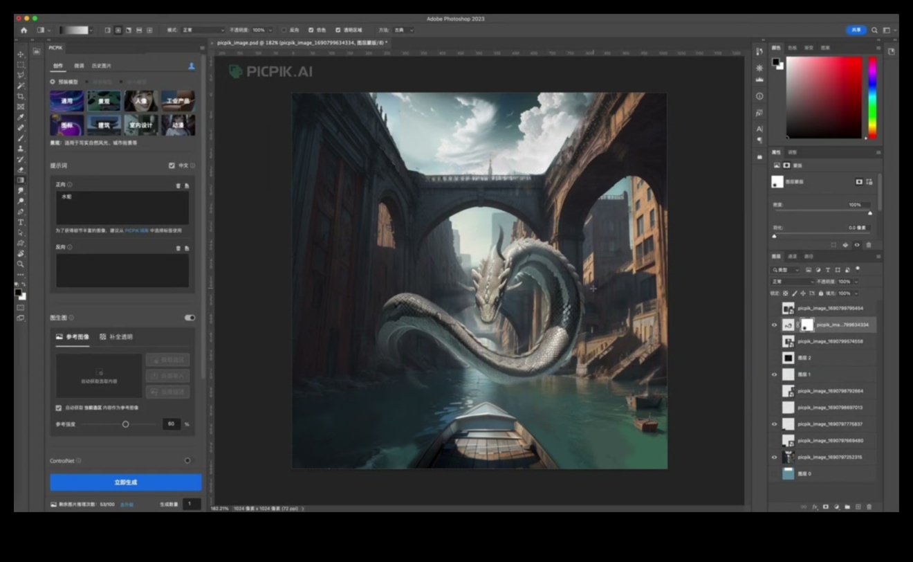 Pixel Powerhouse: Adobe Photoshop ile Sanatsal El Sanatları