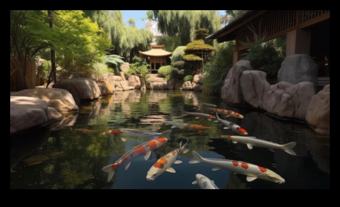 Koi Ponds ve Serenity: Japon Bahçe Bilgeliği